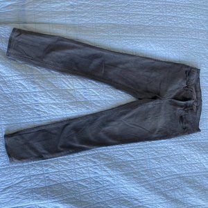 Madewell Thunder Cloud Skinny Skinny Ankle Pants